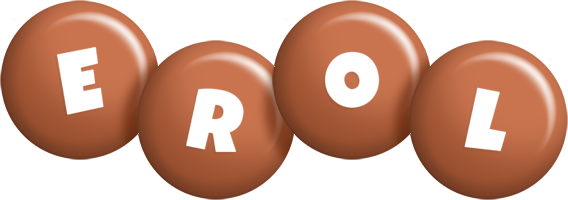 Erol candy-brown logo