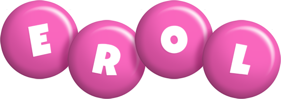 Erol candy-pink logo