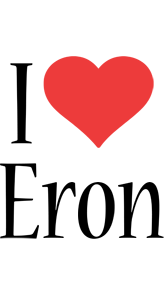 Eron i-love logo