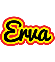 Erva flaming logo