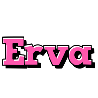 Erva girlish logo