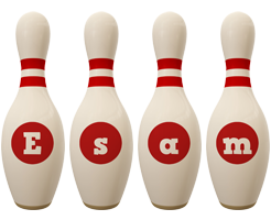 Esam bowling-pin logo