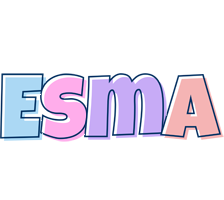 Esma pastel logo
