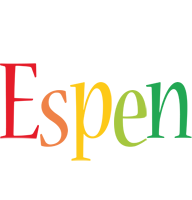 Espen birthday logo