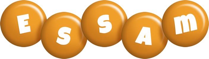 Essam candy-orange logo