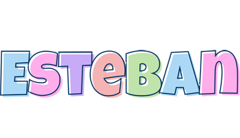 Esteban pastel logo