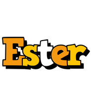 Ester cartoon logo