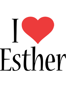 Esther i-love logo