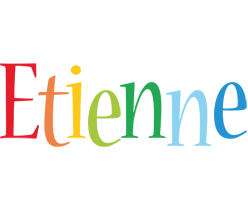 Etienne birthday logo