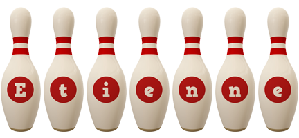 Etienne bowling-pin logo