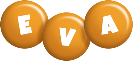 Eva candy-orange logo