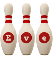 Eve bowling-pin logo