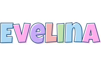 Evelina pastel logo