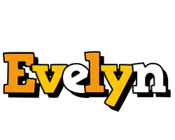 Evelyn cartoon logo