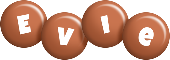Evie candy-brown logo