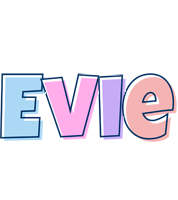 Evie pastel logo