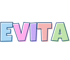 Evita pastel logo