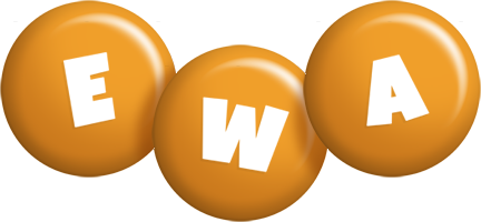 Ewa candy-orange logo