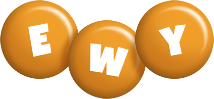 Ewy candy-orange logo