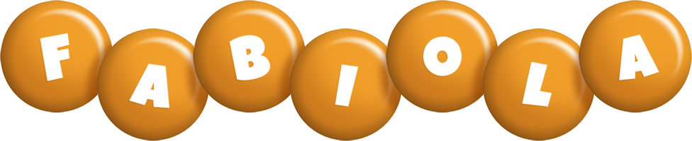 Fabiola candy-orange logo