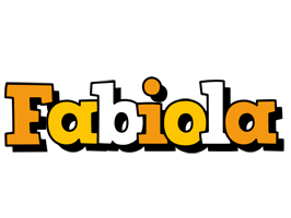 Fabiola cartoon logo