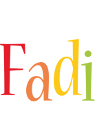 Fadi birthday logo