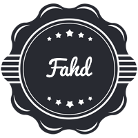 Fahd badge logo