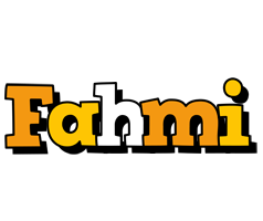 Fahmi cartoon logo