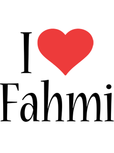 Fahmi i-love logo