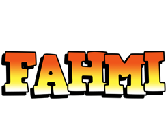 Fahmi sunset logo