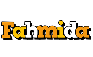 Fahmida cartoon logo
