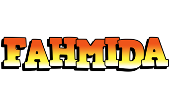 Fahmida sunset logo