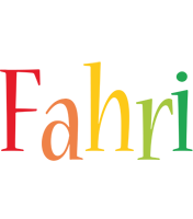 Fahri birthday logo