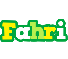 Fahri soccer logo