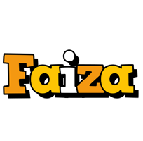 Faiza cartoon logo