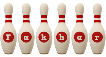 Fakhar bowling-pin logo