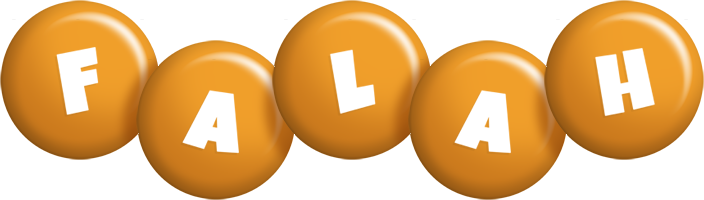 Falah candy-orange logo