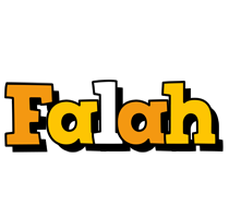 Falah cartoon logo