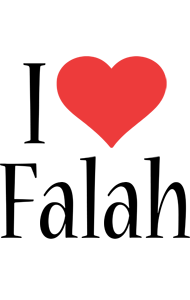 Falah i-love logo