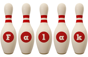 Falak bowling-pin logo