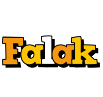 Falak cartoon logo