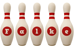 Falke bowling-pin logo