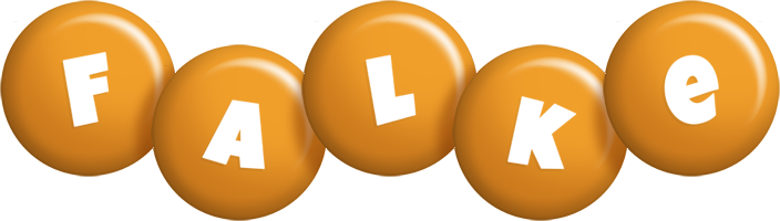 Falke candy-orange logo