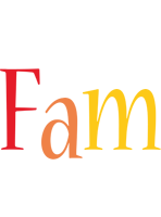 Fam birthday logo