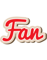 Fan chocolate logo