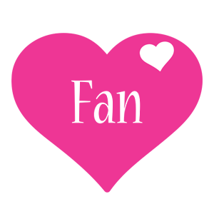 Fan love-heart logo