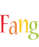 Fang birthday logo