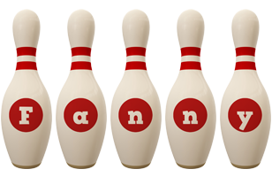 Fanny bowling-pin logo