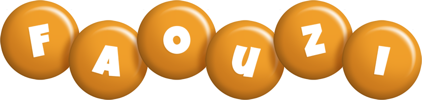 Faouzi candy-orange logo