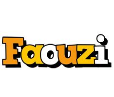 Faouzi cartoon logo